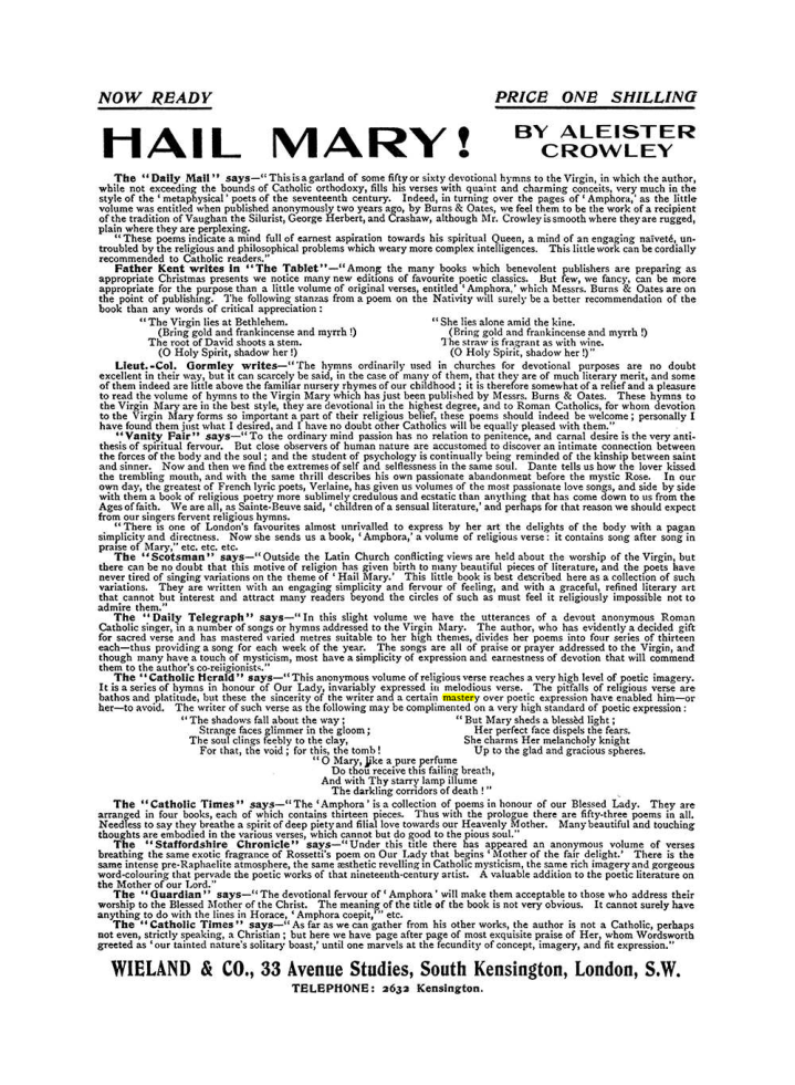 Original scan of The Equinox (Volume I, Number IX), PDF page 593