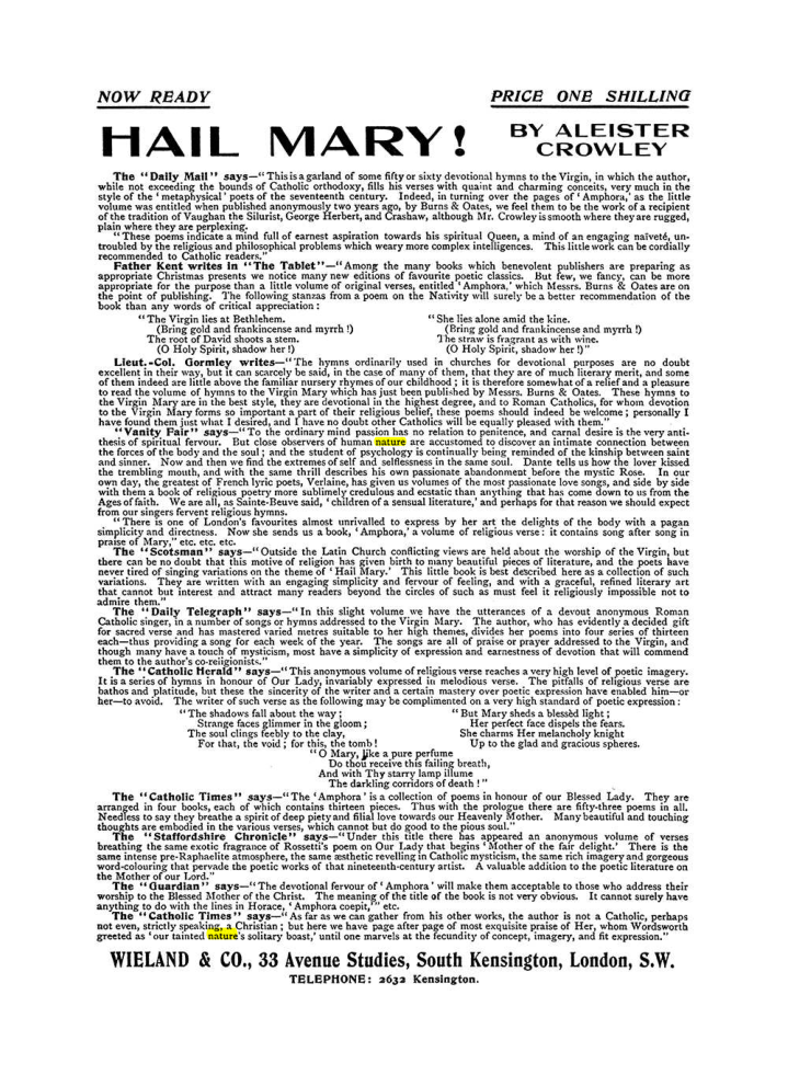 Original scan of The Equinox (Volume I, Number IX), PDF page 593