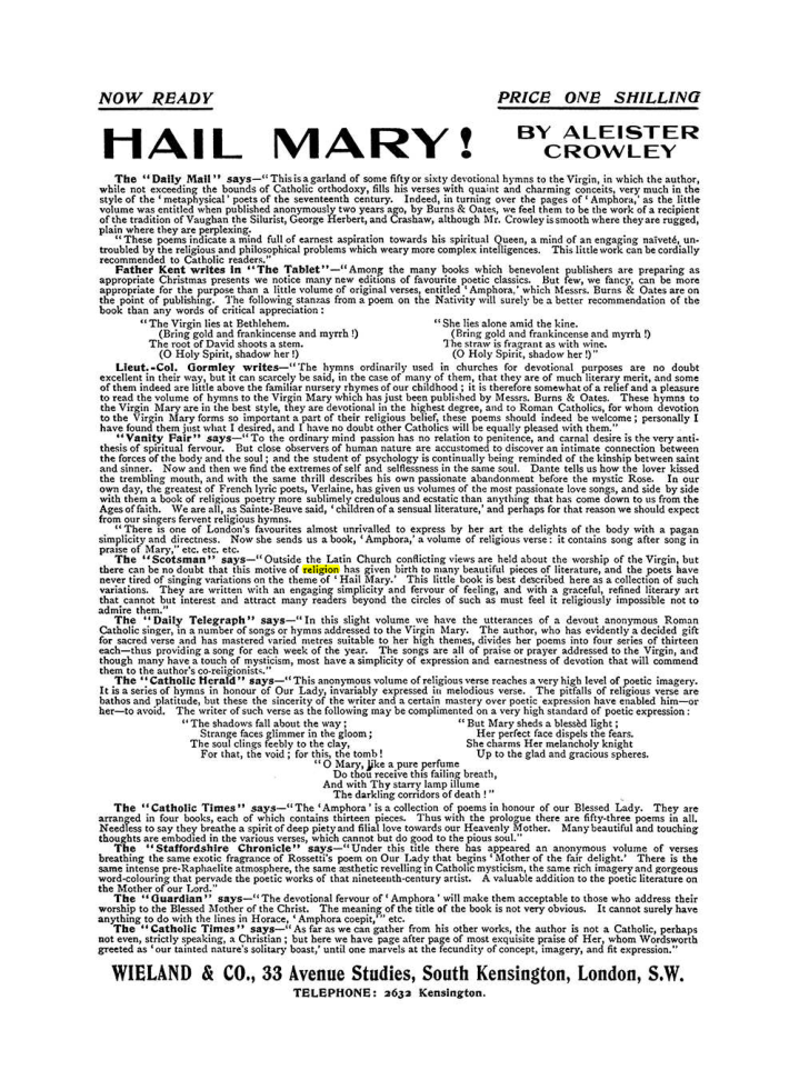 Original scan of The Equinox (Volume I, Number IX), PDF page 593