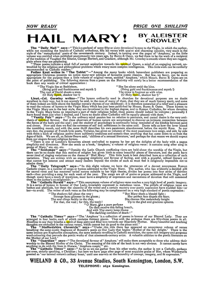 Original scan of The Equinox (Volume I, Number IX), PDF page 593