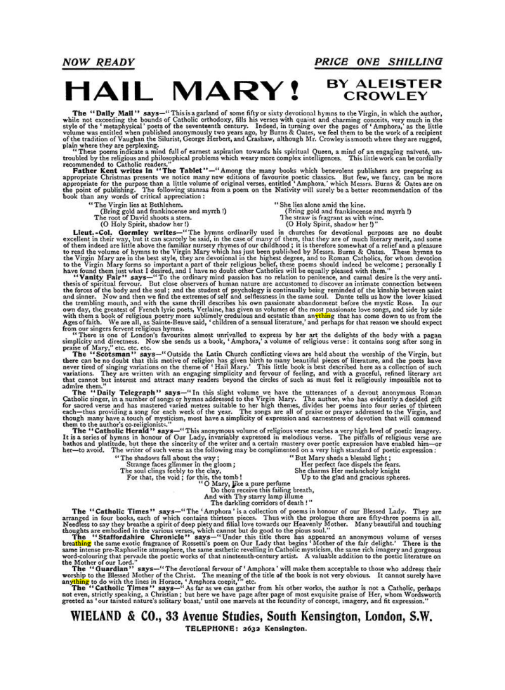 Original scan of The Equinox (Volume I, Number IX), PDF page 593