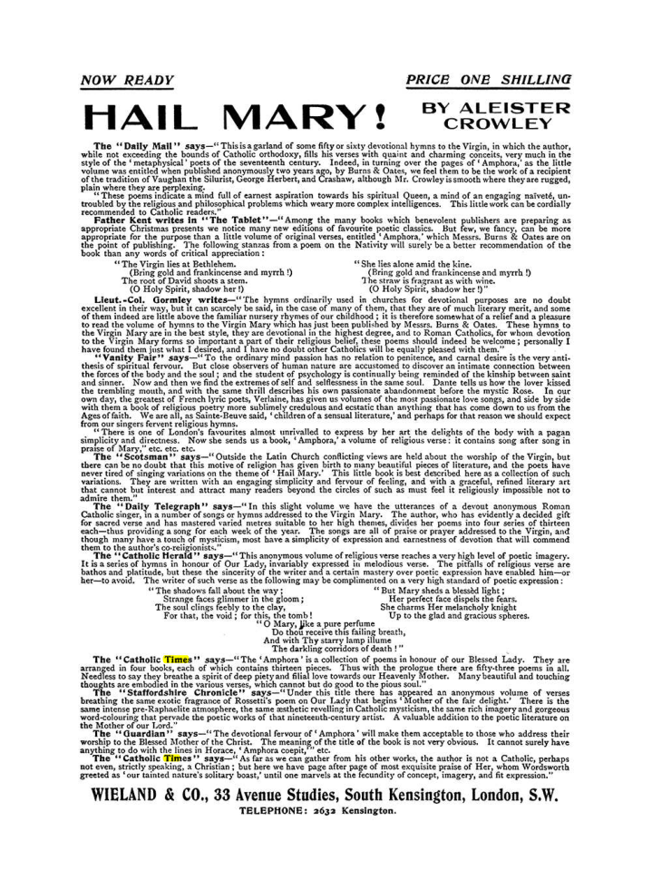 Original scan of The Equinox (Volume I, Number IX), PDF page 593