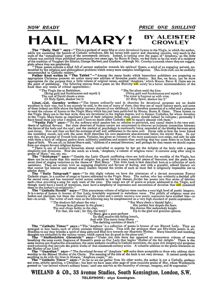 Original scan of The Equinox (Volume I, Number IX), PDF page 593
