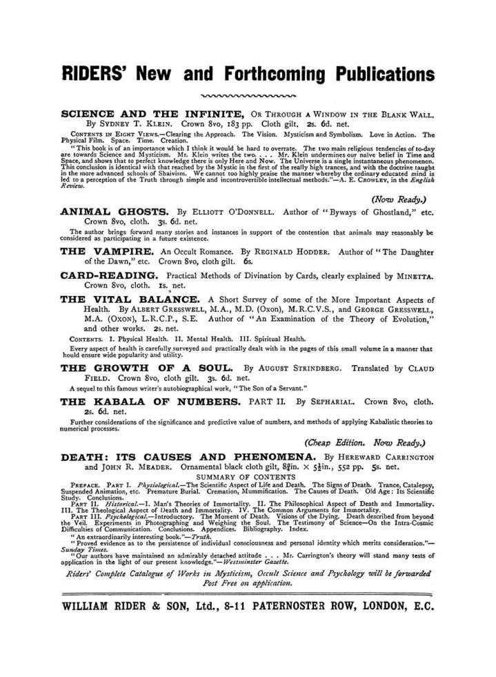 Original scan of The Equinox (Volume I, Number IX), PDF page 594