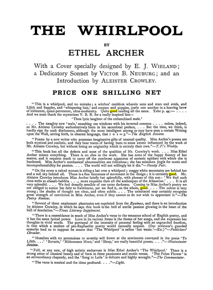 Original scan of The Equinox (Volume I, Number IX), PDF page 598