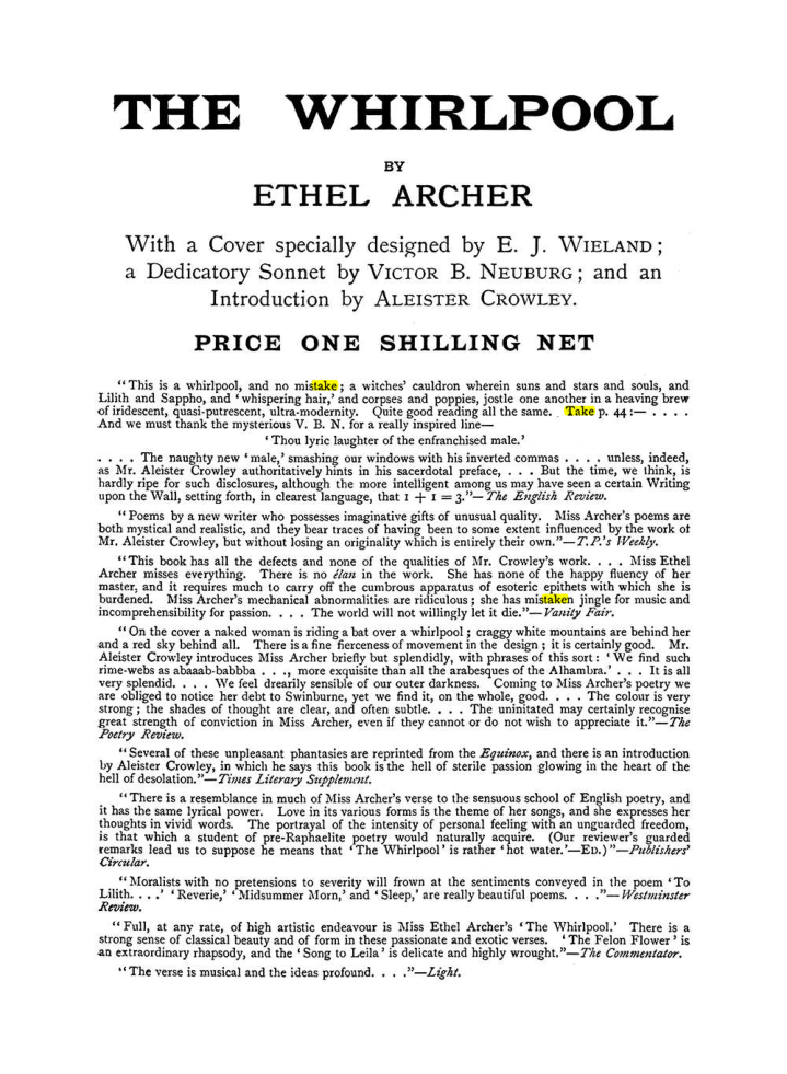 Original scan of The Equinox (Volume I, Number IX), PDF page 598