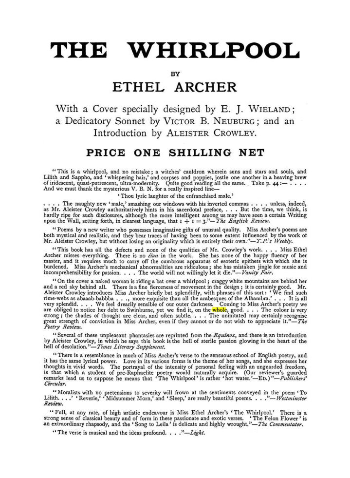 Original scan of The Equinox (Volume I, Number IX), PDF page 598