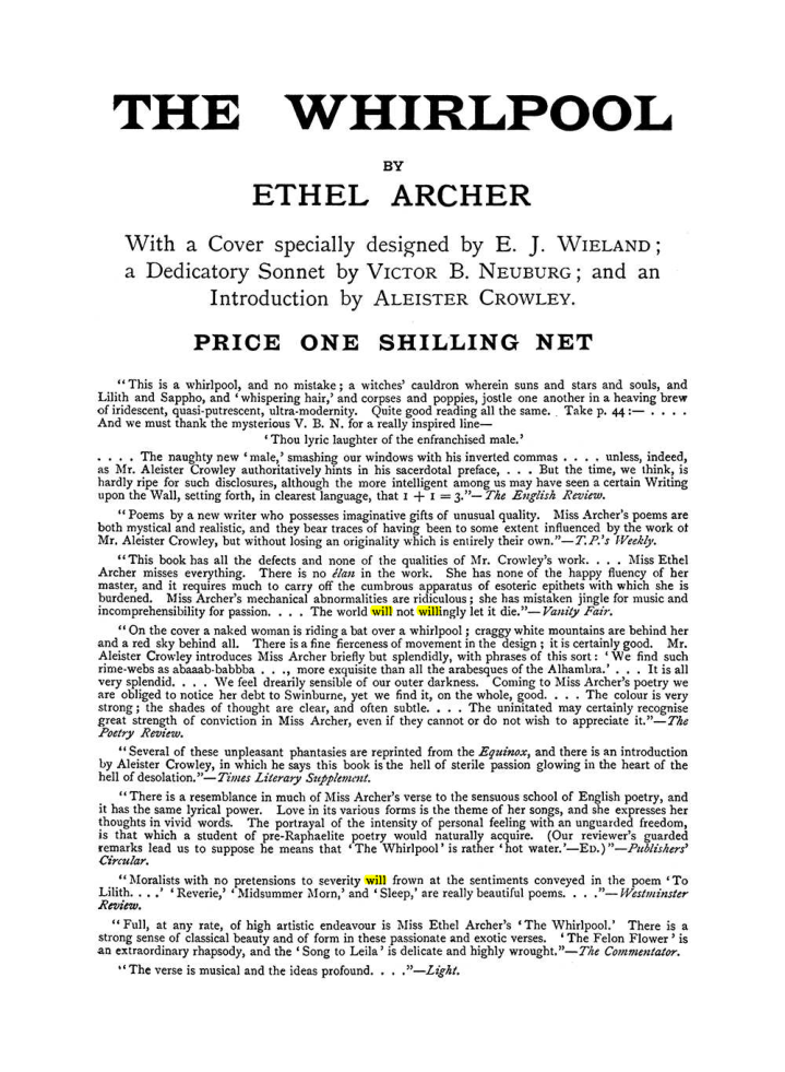 Original scan of The Equinox (Volume I, Number IX), PDF page 598