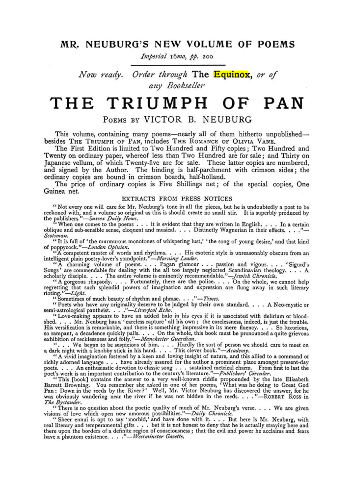 Original scan of The Equinox (Volume I, Number IX), PDF page 599