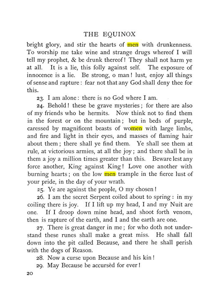 Original scan of The Equinox (Volume I, Number IX), PDF page 60