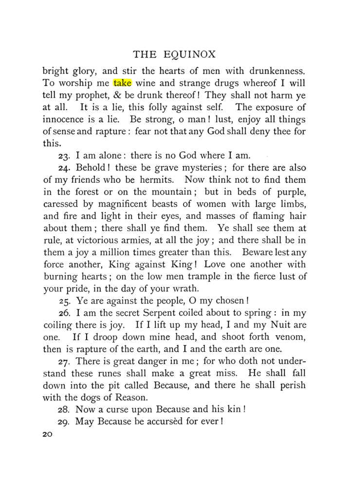 Original scan of The Equinox (Volume I, Number IX), PDF page 60
