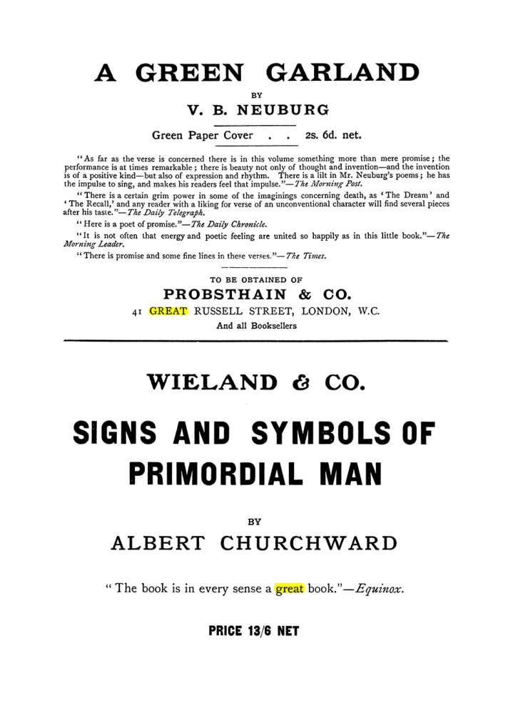 Original scan of The Equinox (Volume I, Number IX), PDF page 606