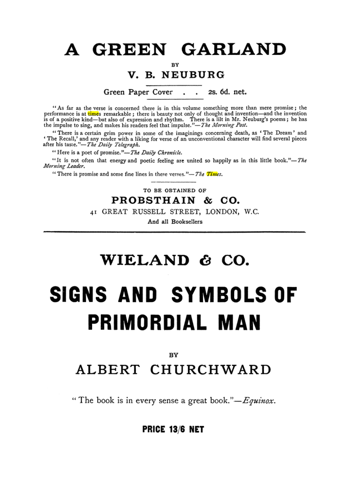 Original scan of The Equinox (Volume I, Number IX), PDF page 606