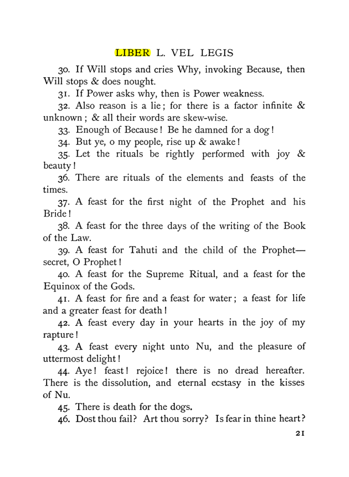 Original scan of The Equinox (Volume I, Number IX), PDF page 61