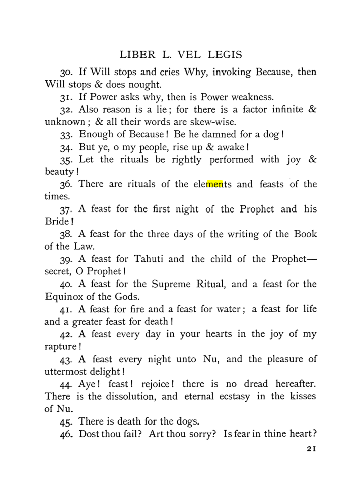Original scan of The Equinox (Volume I, Number IX), PDF page 61