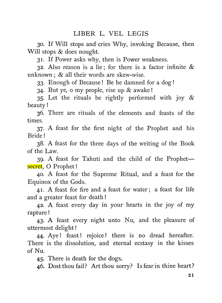 Original scan of The Equinox (Volume I, Number IX), PDF page 61