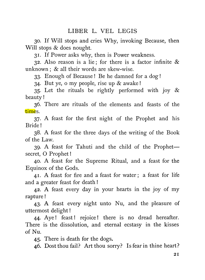 Original scan of The Equinox (Volume I, Number IX), PDF page 61