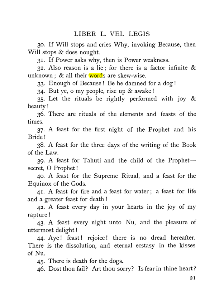 Original scan of The Equinox (Volume I, Number IX), PDF page 61