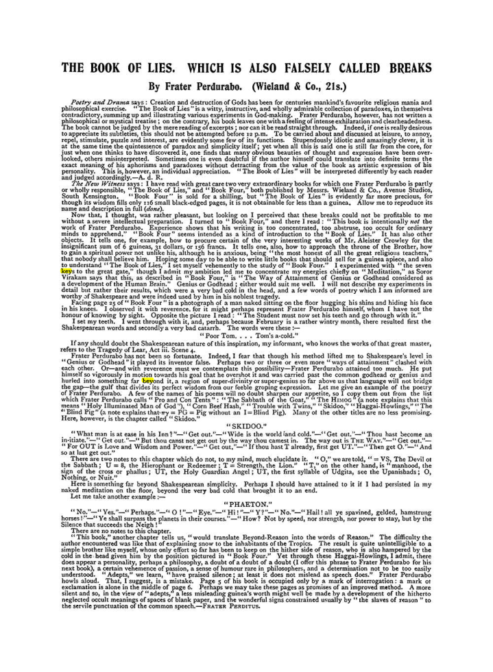 Original scan of The Equinox (Volume I, Number IX), PDF page 610