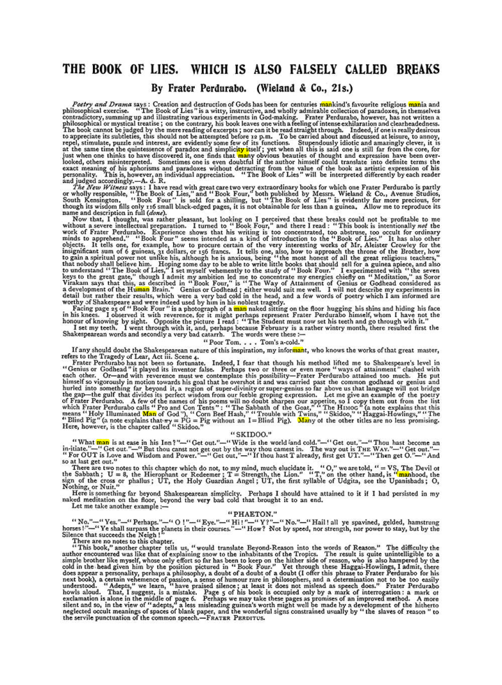 Original scan of The Equinox (Volume I, Number IX), PDF page 610
