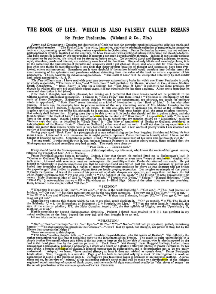 Original scan of The Equinox (Volume I, Number IX), PDF page 610