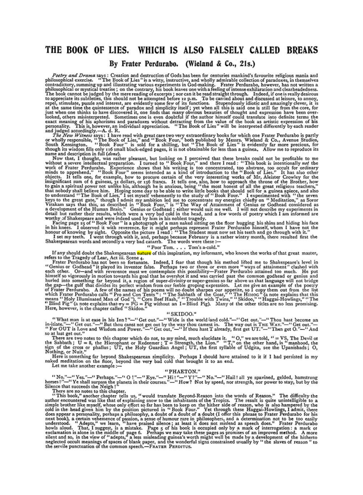 Original scan of The Equinox (Volume I, Number IX), PDF page 610