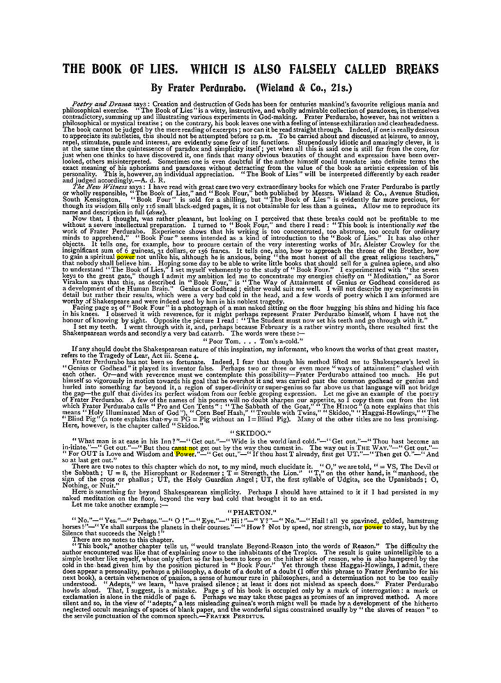 Original scan of The Equinox (Volume I, Number IX), PDF page 610