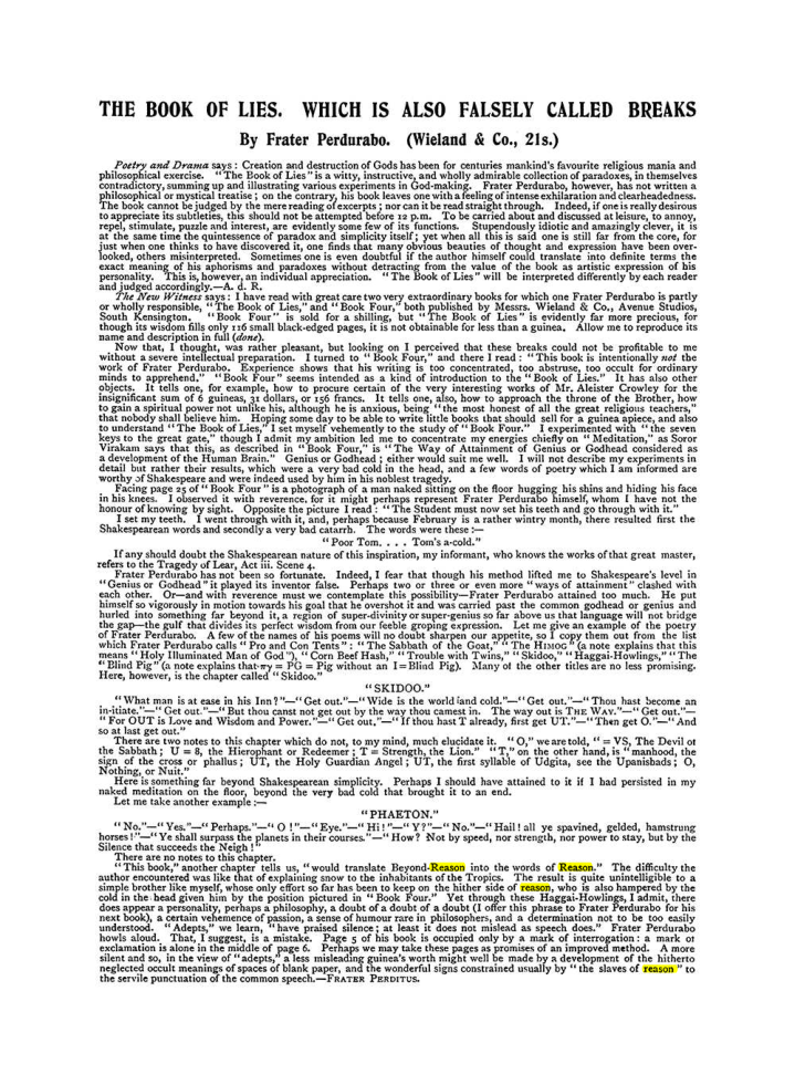 Original scan of The Equinox (Volume I, Number IX), PDF page 610