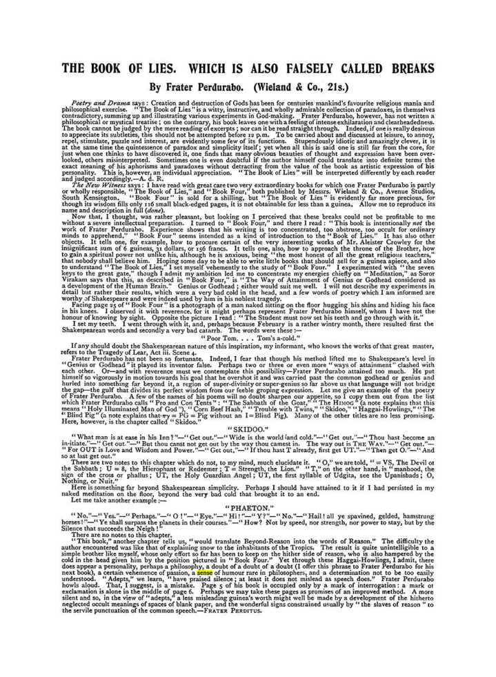 Original scan of The Equinox (Volume I, Number IX), PDF page 610