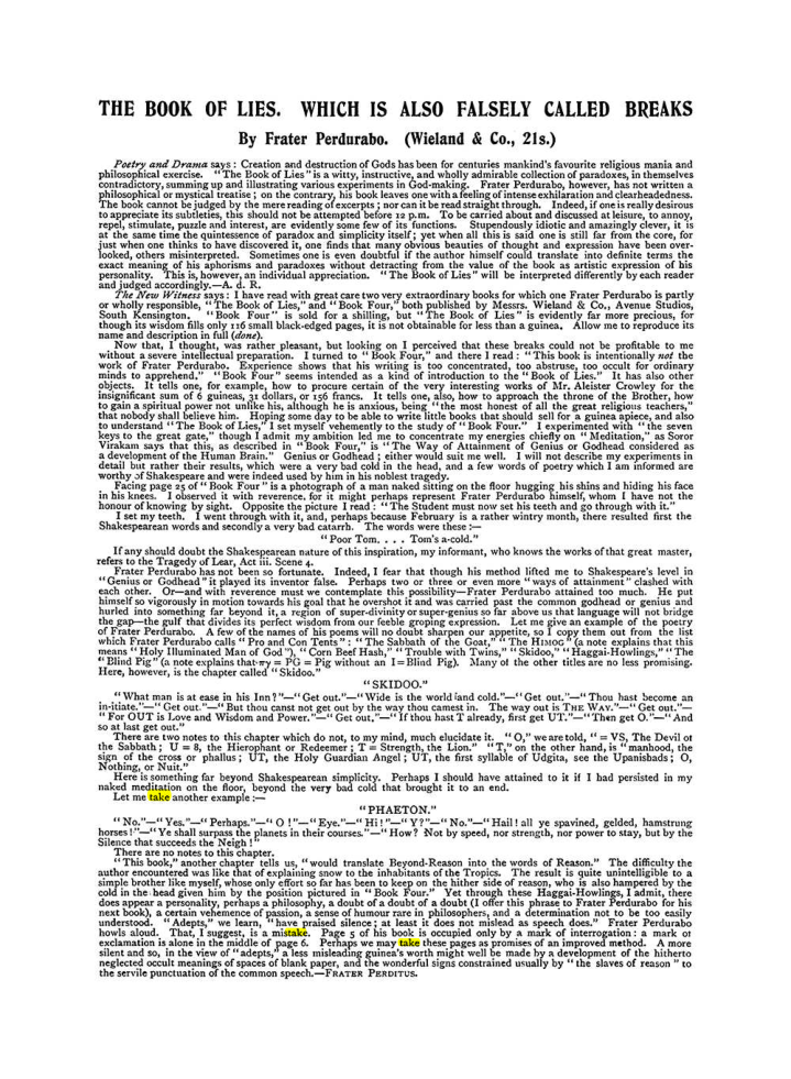 Original scan of The Equinox (Volume I, Number IX), PDF page 610