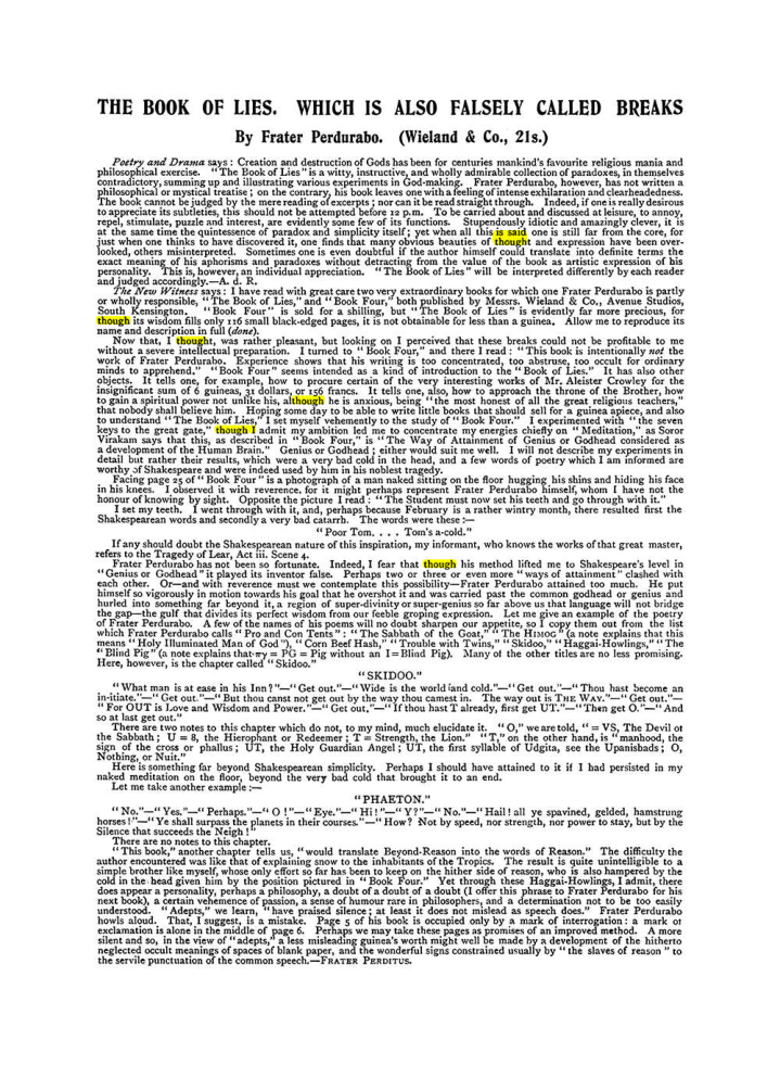 Original scan of The Equinox (Volume I, Number IX), PDF page 610