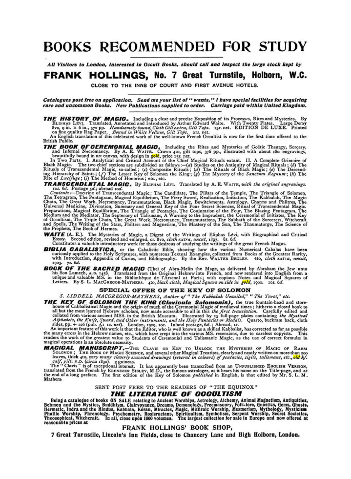 Original scan of The Equinox (Volume I, Number IX), PDF page 612