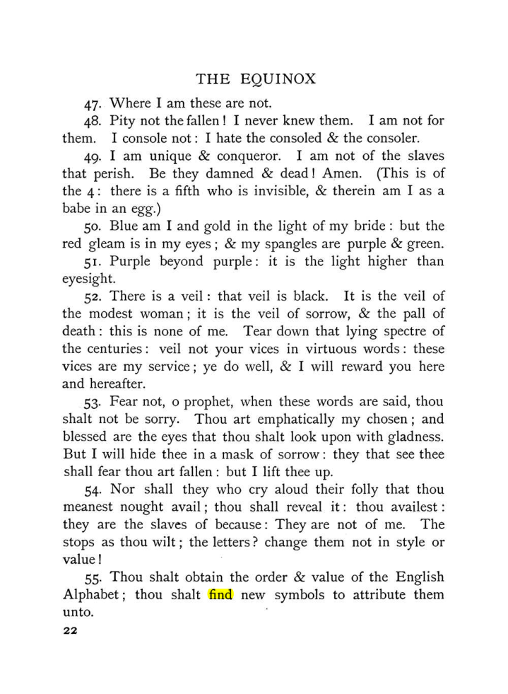Original scan of The Equinox (Volume I, Number IX), PDF page 62