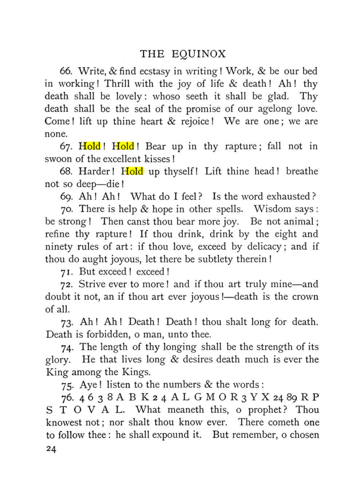 Original scan of The Equinox (Volume I, Number IX), PDF page 64