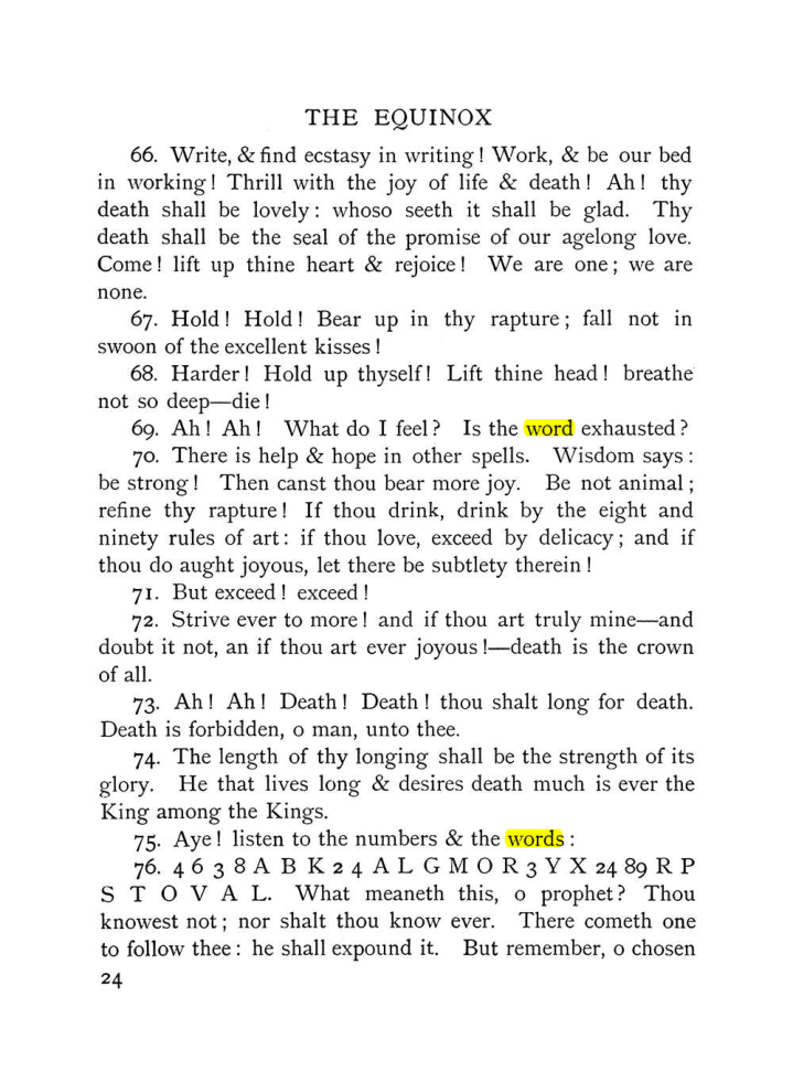 Original scan of The Equinox (Volume I, Number IX), PDF page 64