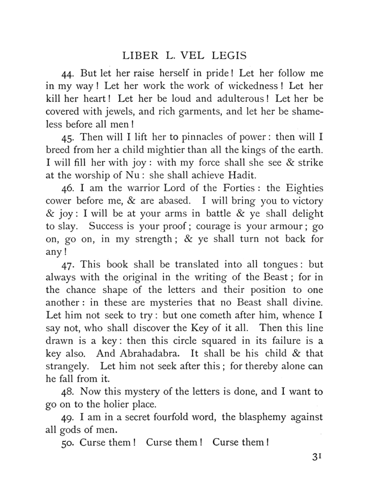 Original scan of The Equinox (Volume I, Number IX), PDF page 71
