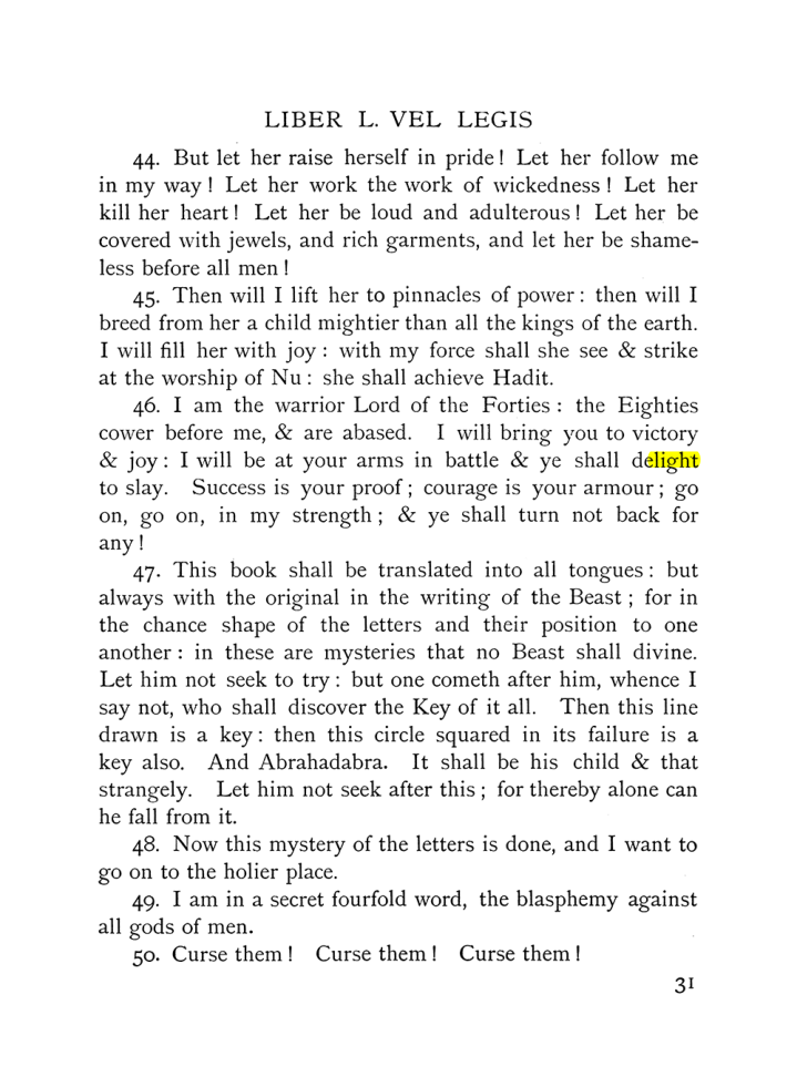Original scan of The Equinox (Volume I, Number IX), PDF page 71