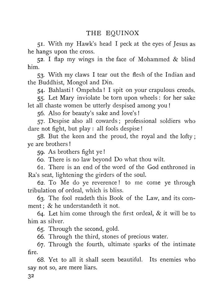 Original scan of The Equinox (Volume I, Number IX), PDF page 72