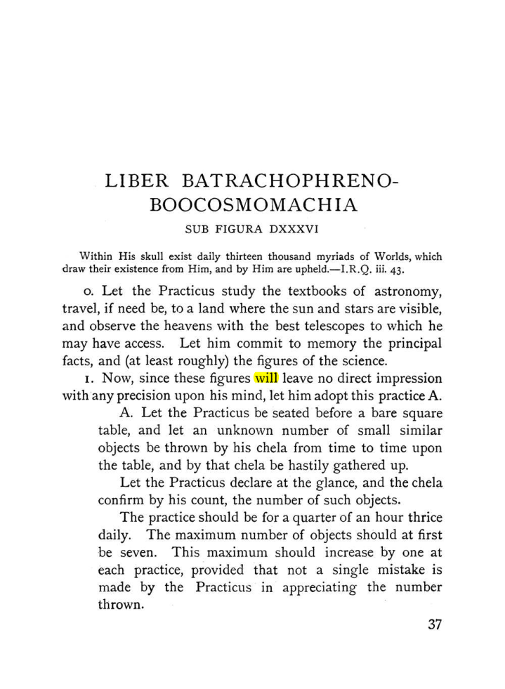 Original scan of The Equinox (Volume I, Number IX), PDF page 77