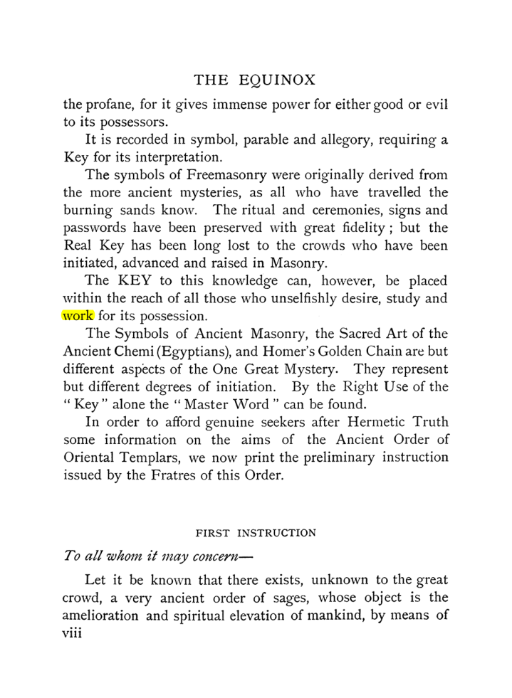 Original scan of The Equinox (Volume I, Number IX), PDF page 8