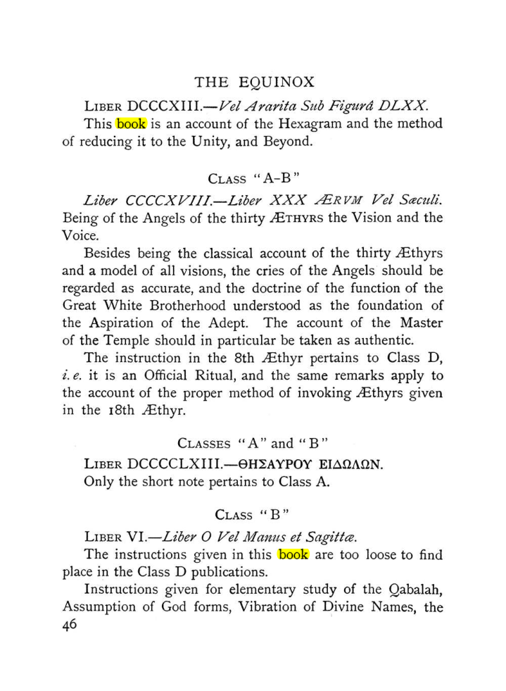 Original scan of The Equinox (Volume I, Number IX), PDF page 86