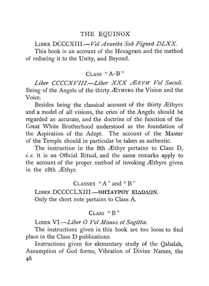 Original scan of The Equinox (Volume I, Number IX), PDF page 86