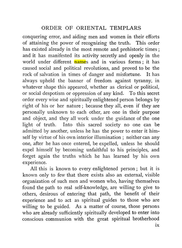 Original scan of The Equinox (Volume I, Number IX), PDF page 9