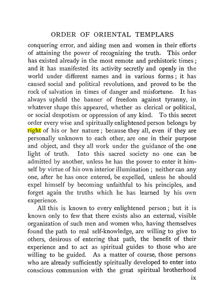 Original scan of The Equinox (Volume I, Number IX), PDF page 9