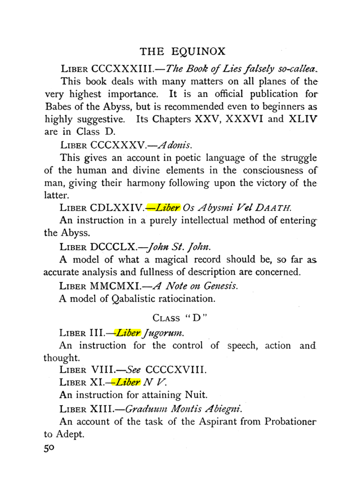 Original scan of The Equinox (Volume I, Number IX), PDF page 90