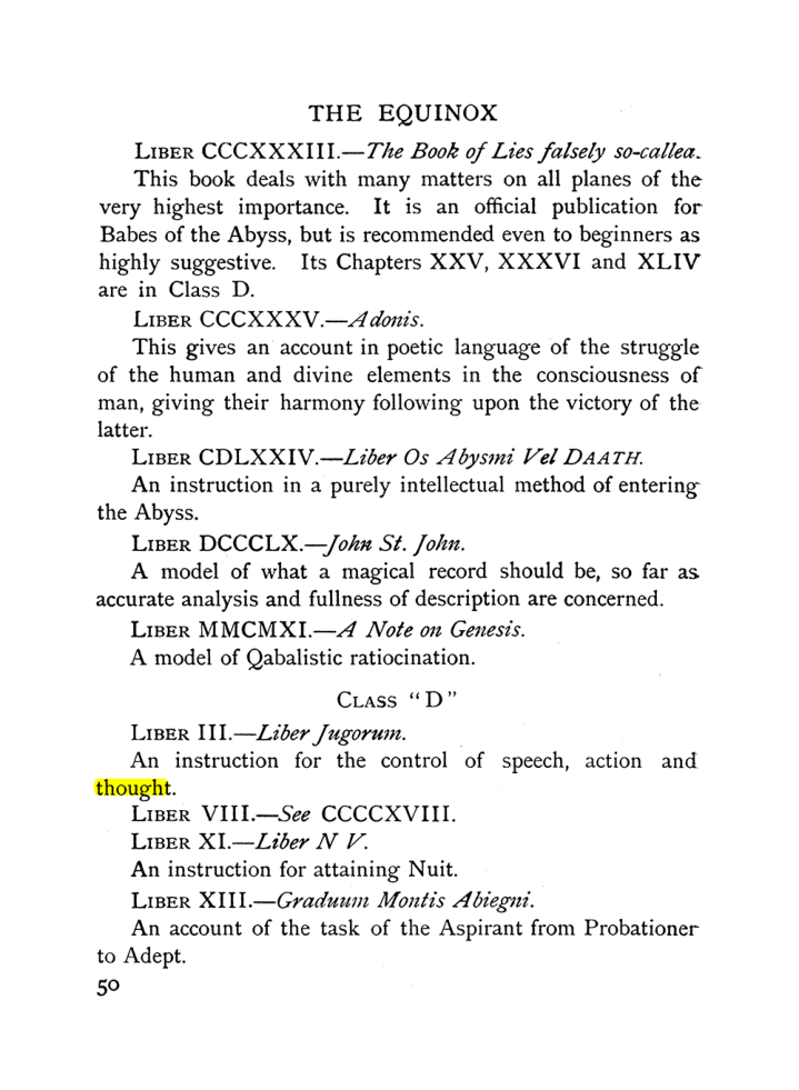 Original scan of The Equinox (Volume I, Number IX), PDF page 90
