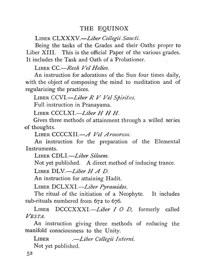 Original scan of The Equinox (Volume I, Number IX), PDF page 92