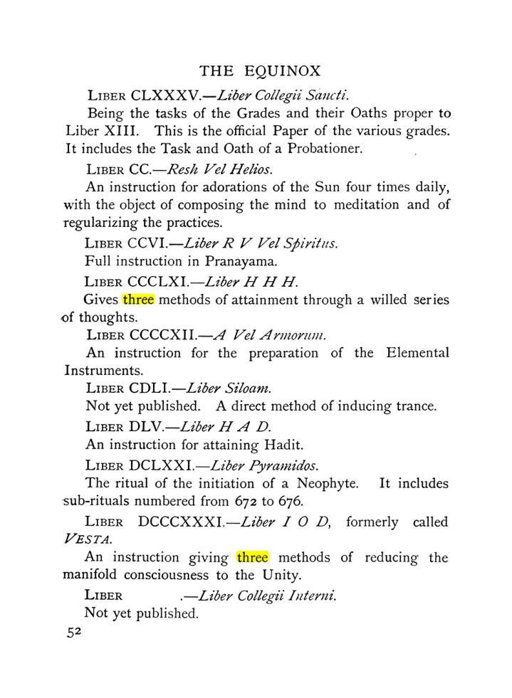 Original scan of The Equinox (Volume I, Number IX), PDF page 92
