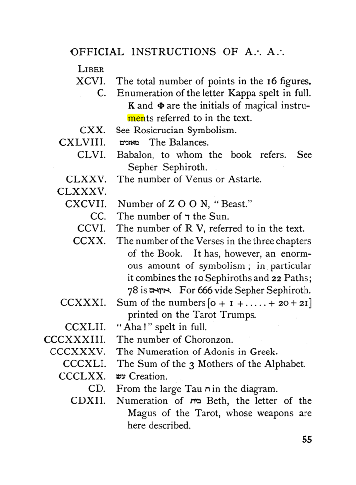 Original scan of The Equinox (Volume I, Number IX), PDF page 95