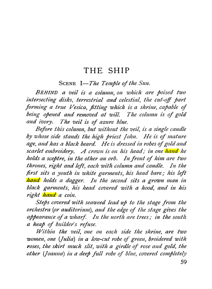 Original scan of The Equinox (Volume I, Number IX), PDF page 99
